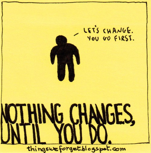 change is inevitable - ahmad al charif blog